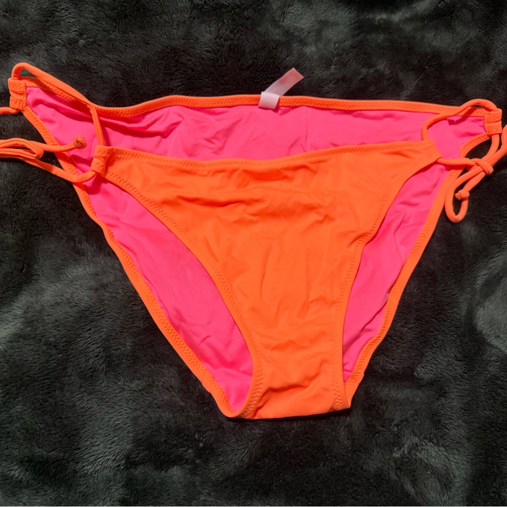 Victorias Secret Large Bikini bottom Neon Orange